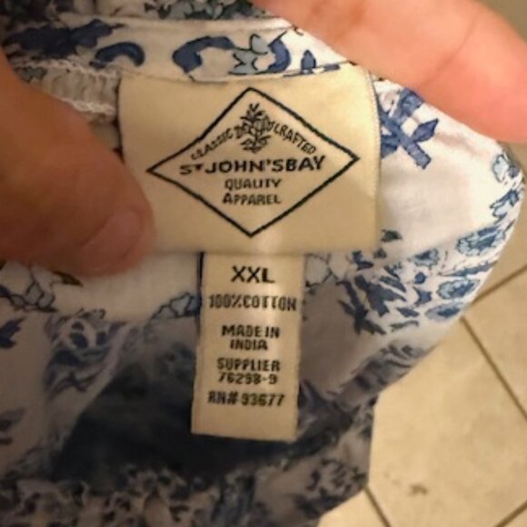 ST. JOHNS BAY Blouse Size 2X - Picture 3 of 3
